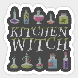 Kitchen Witch Sticker